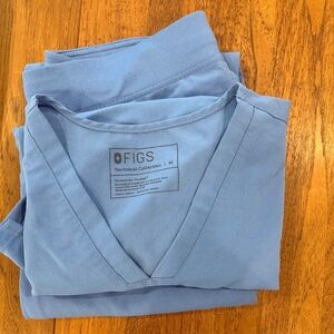 Figs Ceil Blue Scrubs-SOLD